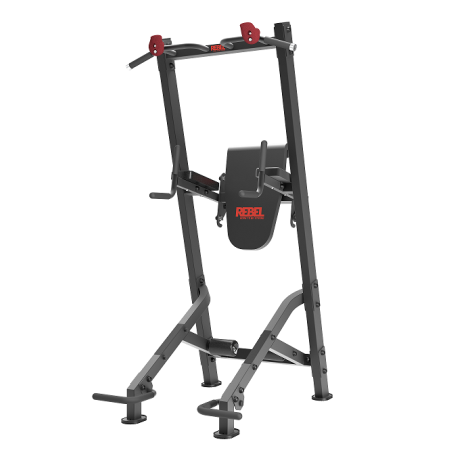 Тренажер пресс-турник-брусья со скамьей для пресса REBEL VKR93